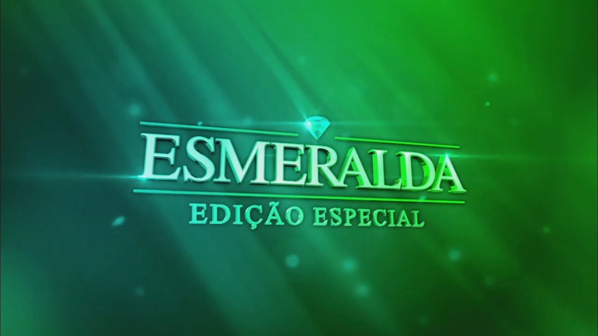 Logo da novela Esmeralda