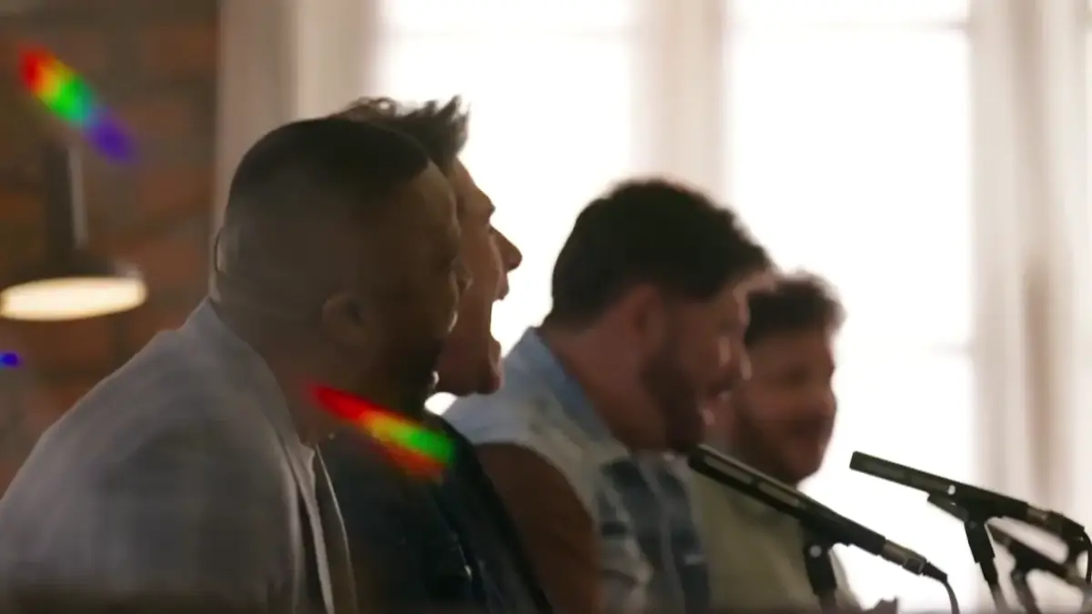 Alexandre Pires, Daniel e Luiz Cláudio & Giuliano cantando dentro da Fazenda no Viver Sertanejo